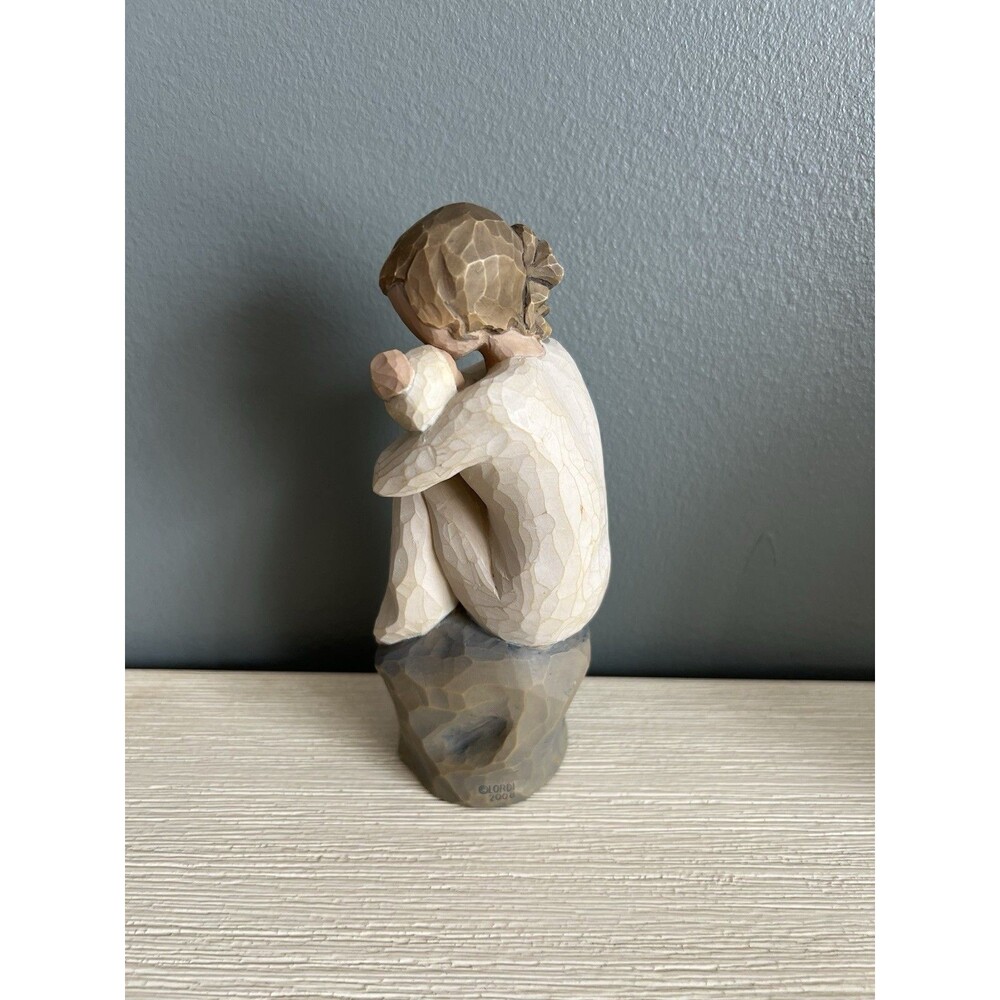 Willow Tree GUARDIAN Figure Sculpture 2008 Susan Lordi Mother & Infant Demdaco - Picture 2 of 5